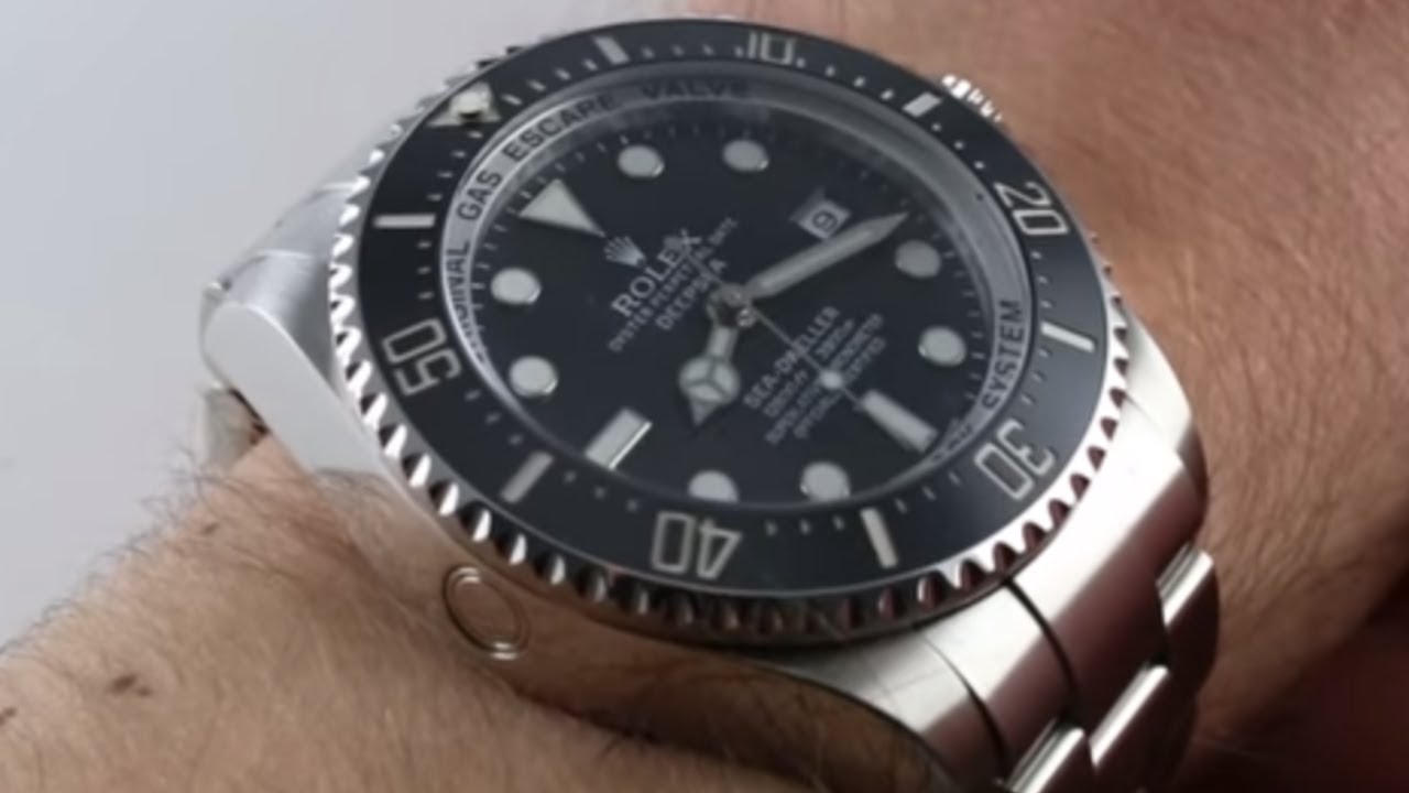 Pre-Owned Rolex Deepsea Sea Dweller 116660 Luxury Watch Review
