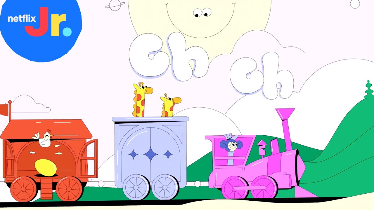 All Aboard the &ldquo;CH&rdquo; Sound Choo Choo! | StoryBots: Learn to Read | Netflix Jr
