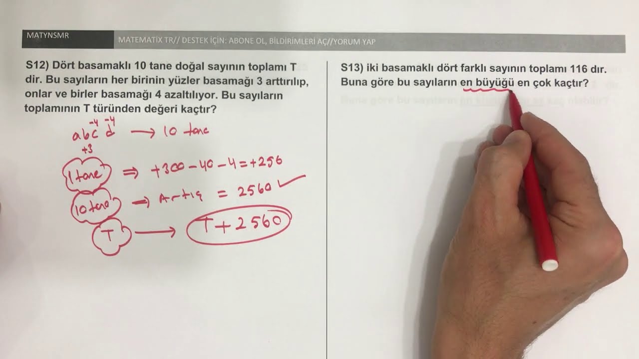 BASAMAK KAVRAMI - 2 (Soru çözümü)