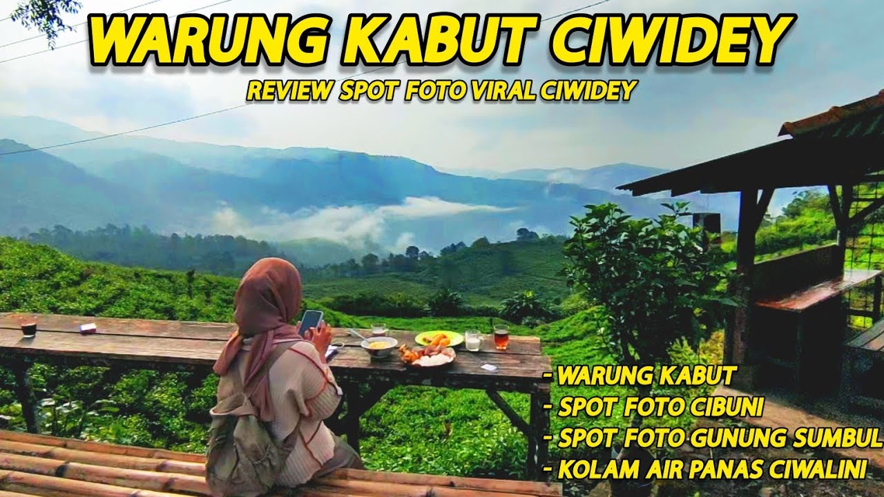 MOTORAN BERDUA KE WARUNG KABUT CIWIDEY SPOT FOTO CIBUNI DAN KOLAM PEMANDIAN CIWALINI