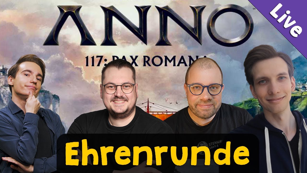 Ehrenrunde #3: Anno 117 ✦ Livetalk mit @radlerauge, @maurice_weber & @RangerArea