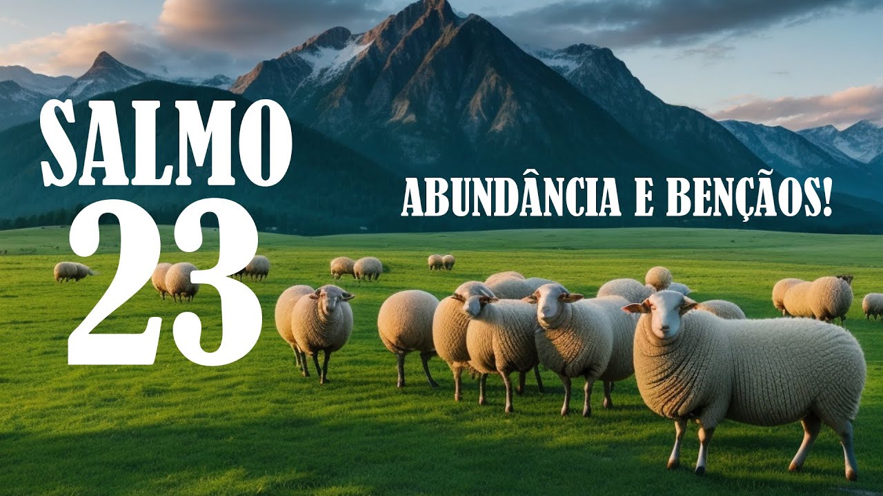 ORAÇÃO DO SALMO 23 PARA TER VIDAS PROTEGIDAS ABUNDÂNCIA E BENÇÃOS eVIVA
