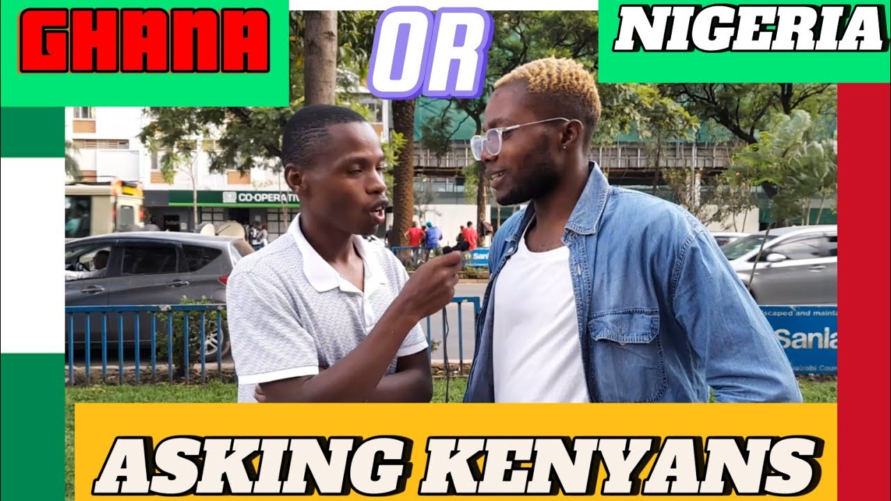 Ghana🇬🇭 or Nigeria🇳🇬? Where do kenyans🇰🇪prefer to live and work
