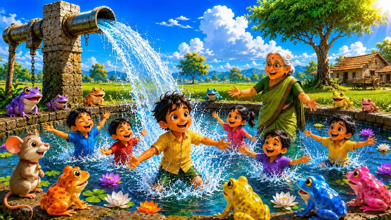 90s Nostalgia ❤️ Nani Ke Gaon Ka Safar | Ghibli Style Magical Story | Bachpan Ki Yaadein