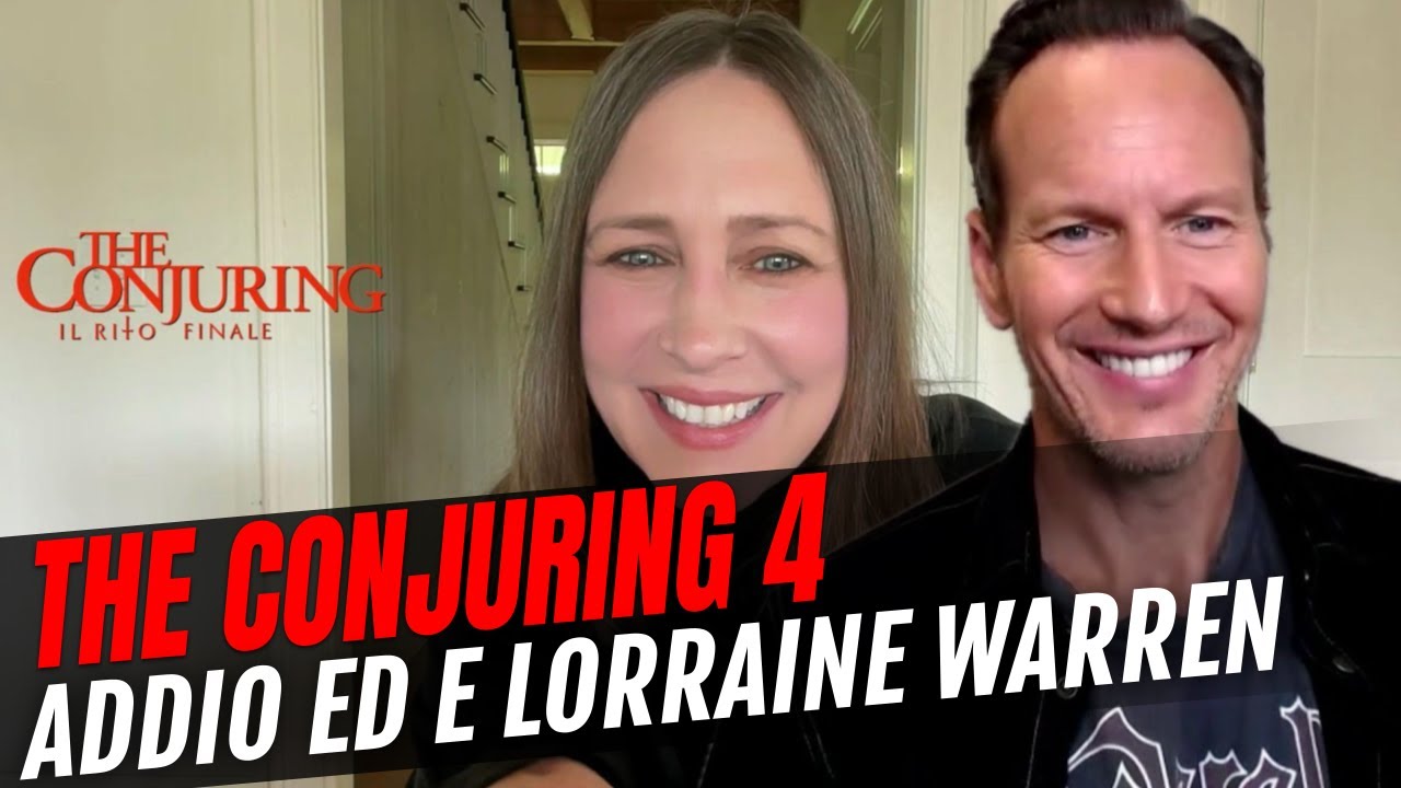 The Conjuring - Il rito finale: Patrick Wilson e Vera Farmiga salutano i coniugi Warren