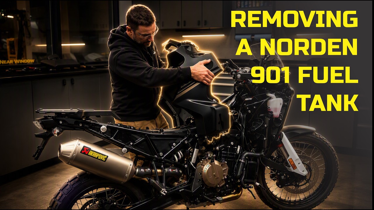 HOW-TO REMOVE FUEL TANK - HQV 901 NORDEN - ROTTWEILER PERFORMANCE