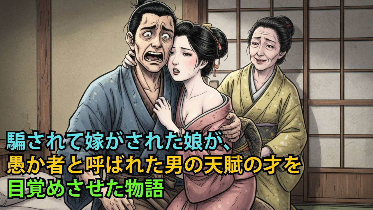 騙されて嫁がされた娘が、愚か者と呼ばれた男の天賦の才を目覚めさせた物語| 野談 | 伝説 | 昔話 | 説話 | 民話