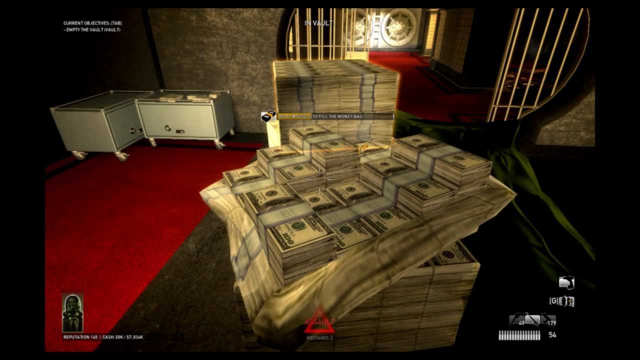 PAYDAY: The Heist Solo OVERKILL - First World Bank Completed Alone [1080p] Also Worlds First!