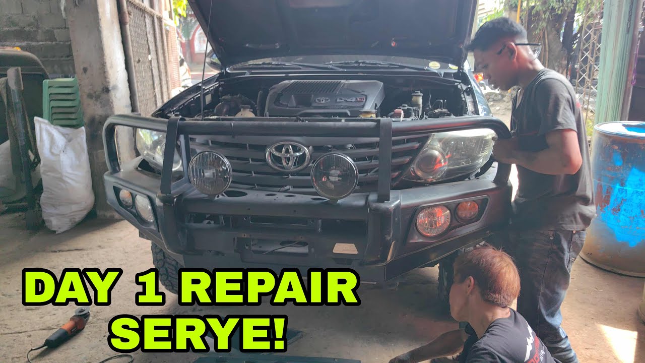 Buti na lang naka ganto kami kung hindi mas damage pa fortuner with settel bumper