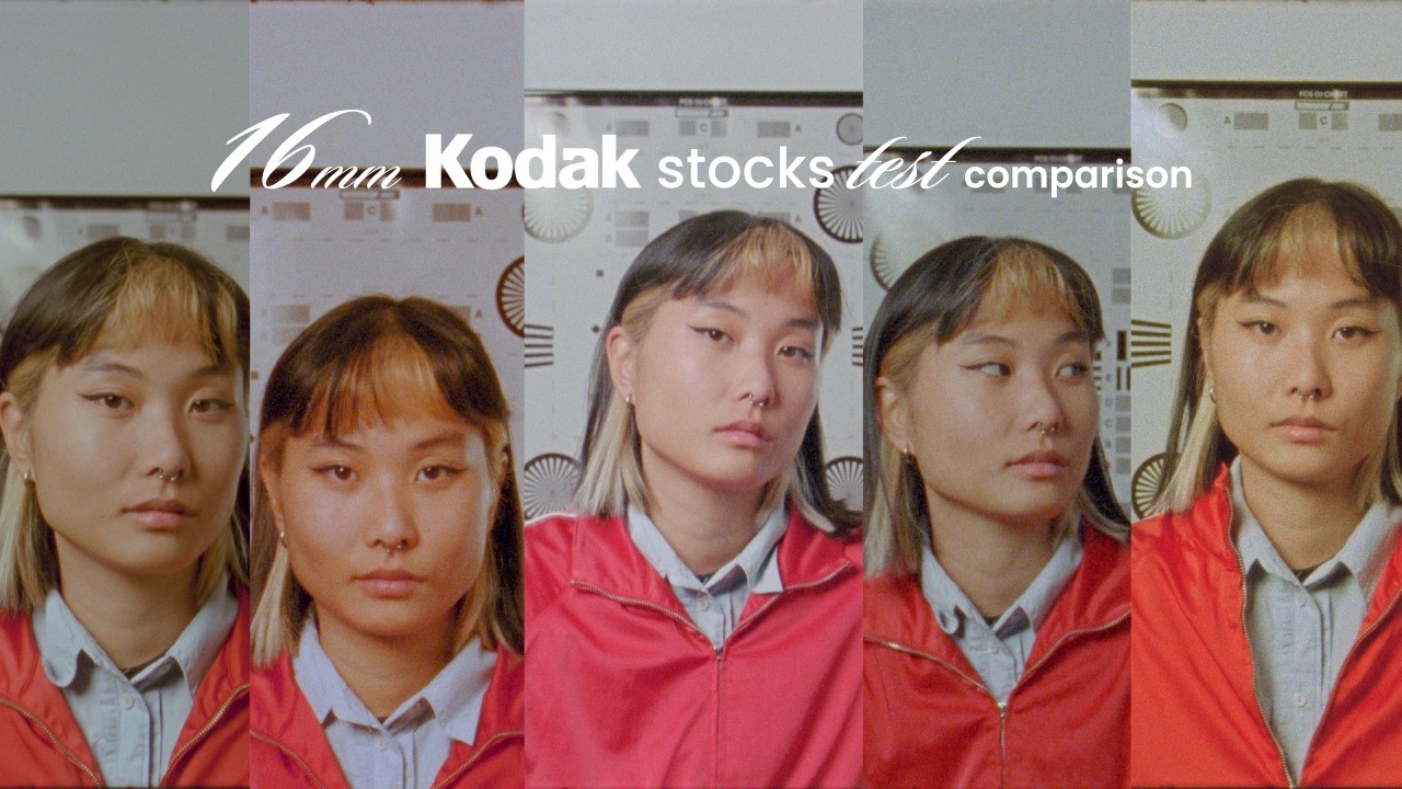 16mm Kodak Vision stocks test comparison