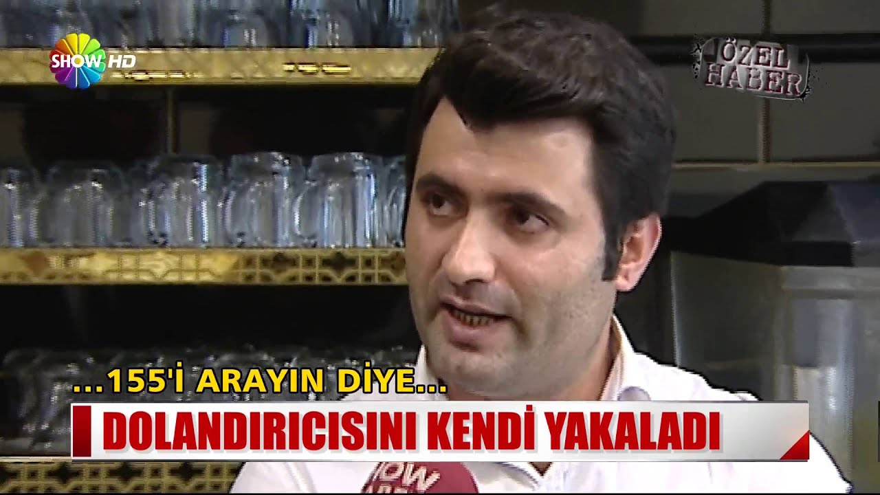 Dolandırıcısını kendi yakaladı!