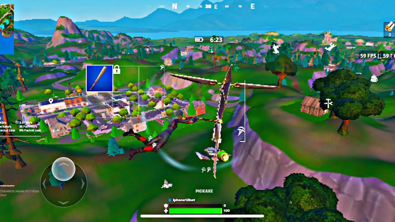 iPhone 12 Fortnite Mobile OG Season 4 Gameplay ( IOS )