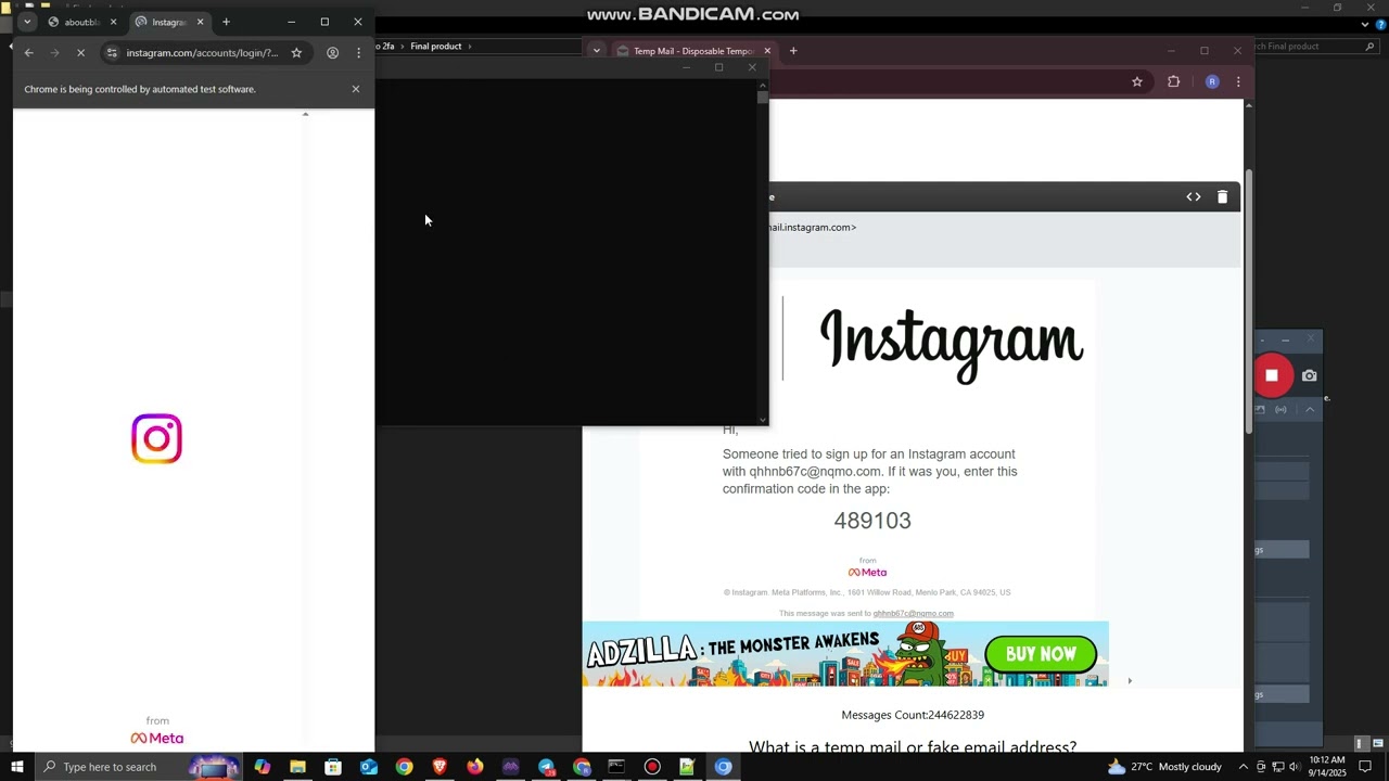 Instagram account creator (Full automatic)
