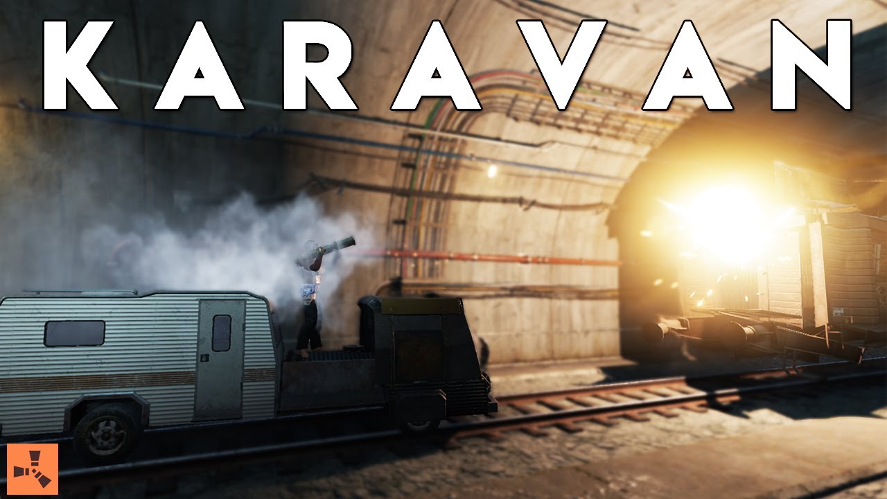 KARAVAN ÜRETİP METRO DA TREN AVLAYARAK ZENGİNLEŞMEK ! | ÇOK AVANTAJLI |  Rust Türkçe