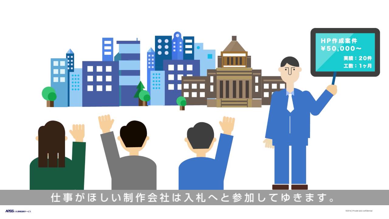 3分で解説！官公庁自治体の入札とは？
