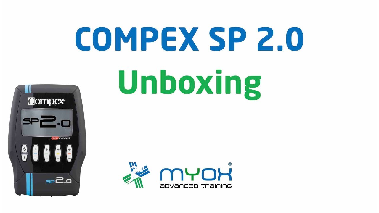 COMPEX SP 2.0 UNBOXING ¿Qué contiene el set inicial de este electroestimulador muscular?