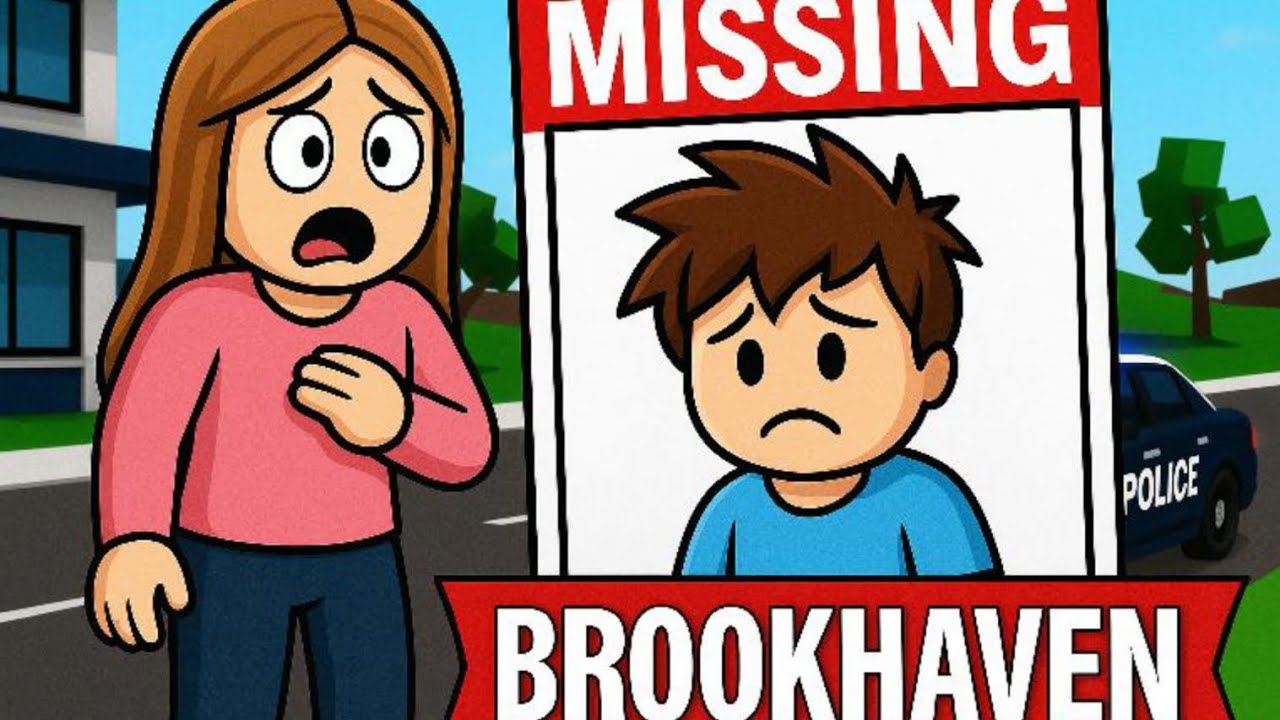 Porwane dziecko Brookhaven RP 😱💔