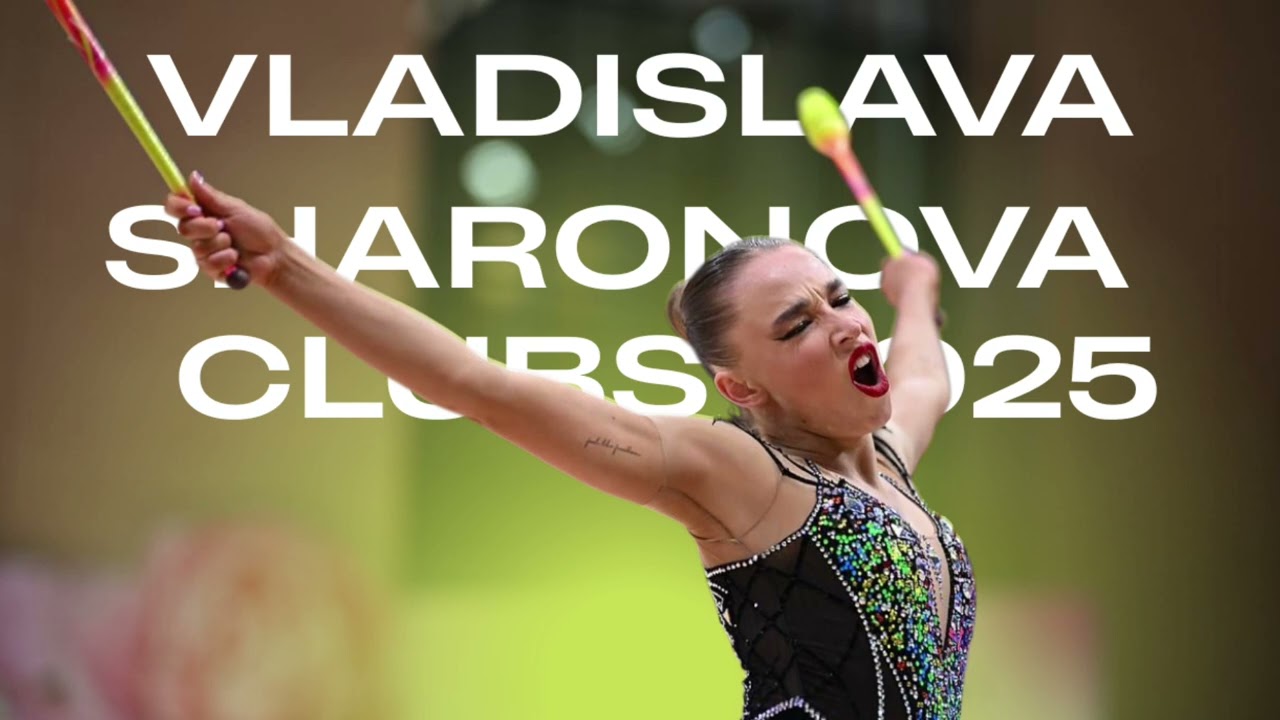 Vladislava SHARONOVA Clubs 2025  - Exact Cut - Music For RG Rhythmic Gymnastic #121 