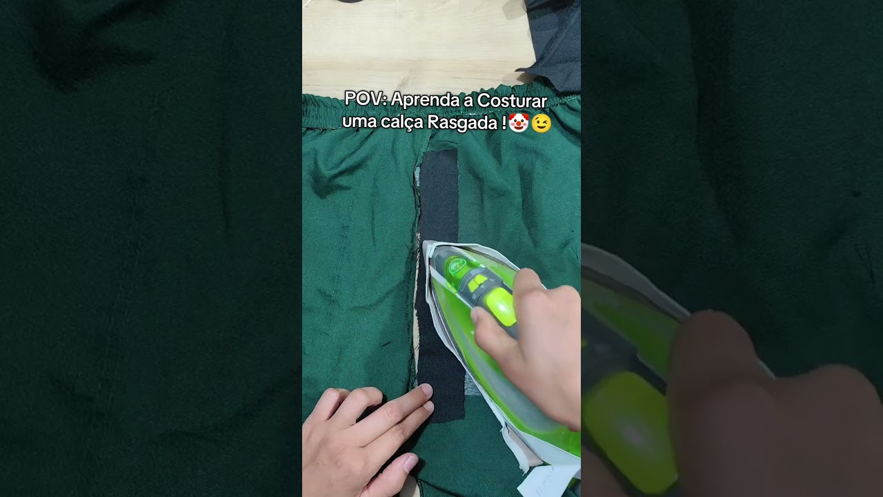 costureira -Conserto de Roupas  Aprenda a consertar cal&ccedil;a rasgada ! #consertoderoupa #costura