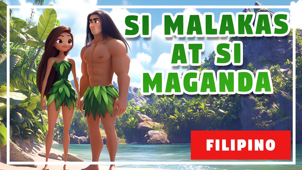 SI MALAKAS AT SI MAGANDA | FILIPINO FOLK TALES | TAGALOG STORIES