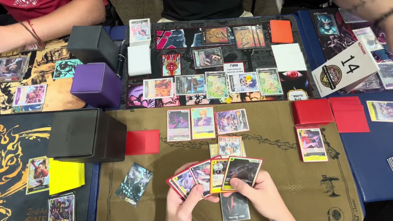 [OP-14] POV One Piece TCG: Gecko moria vs Crocodile  ¡Ronda 3!