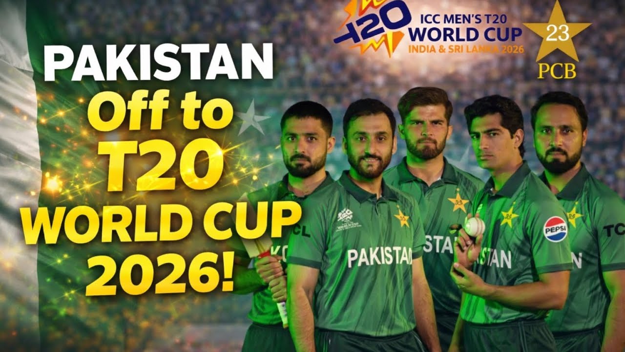 Road to T20 World Cup 2026 Begins | Pakistan Team will Depart for Srilanka Today