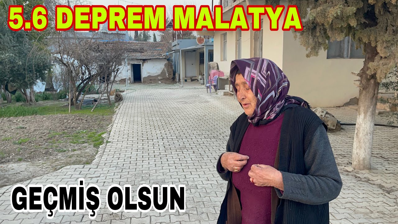 5.6 DEPREM MALATYA ÇOK GEÇMİŞ OLSUN DUA'LARIMIZ SİZLERLE