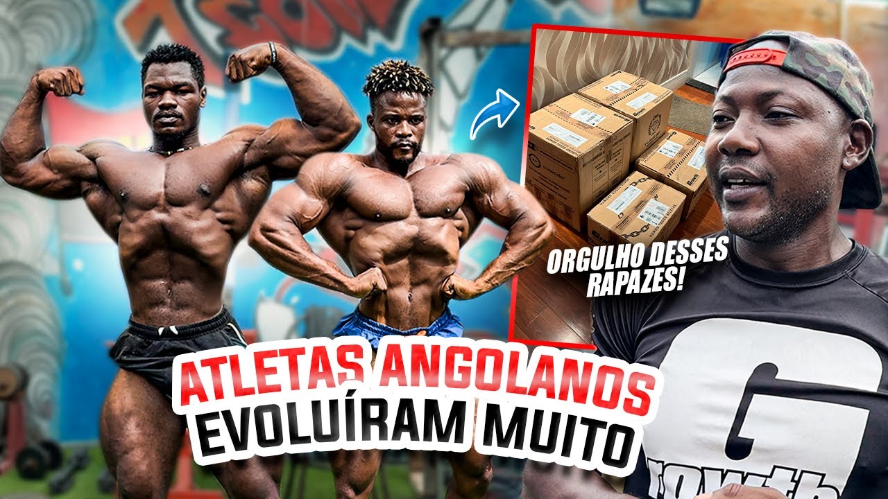OS ATLETAS ANGOLANOS RECEBERAM UMA SURPRESA DA GROWTH