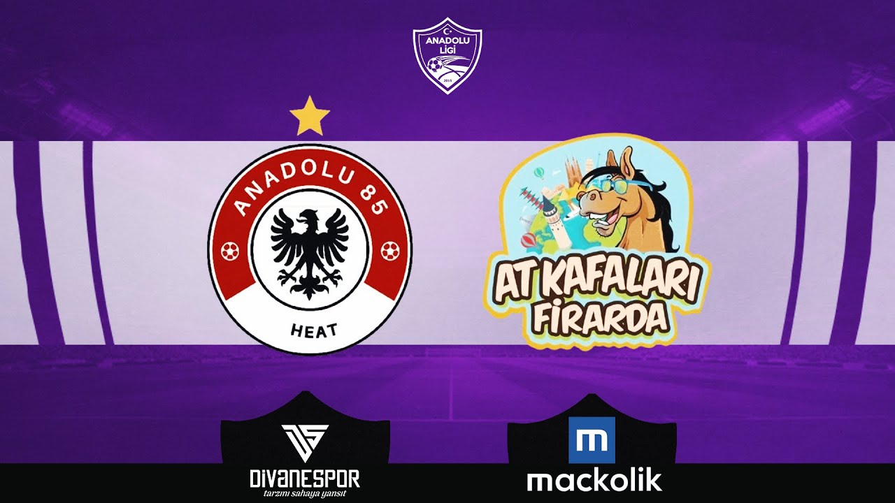 ANADOLU 85 - AKF SPOR KULÜBÜ I 20. SEZON 2. LİG-A 5. HAFTA