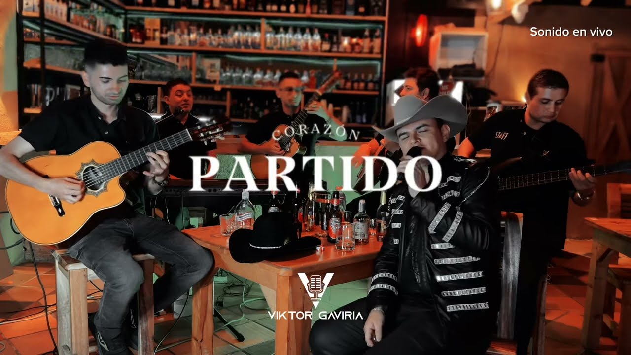 Corazón partido (luis alberto posada) 💔 LIVE SESSION popular Viktor Gaviria