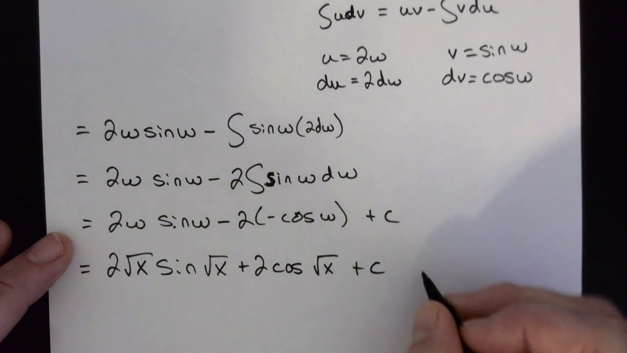 Calculus: Combining Two Integration Methods