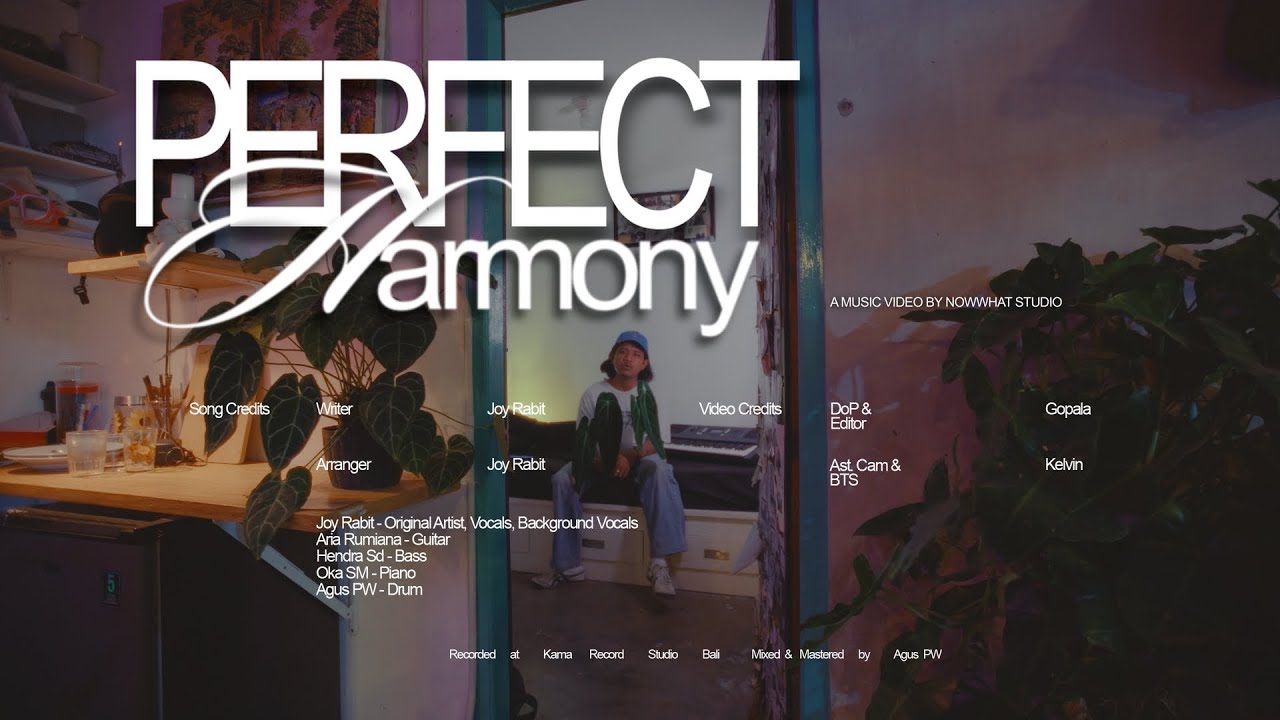 Joy Rabit - Perfect harmony (official music video)