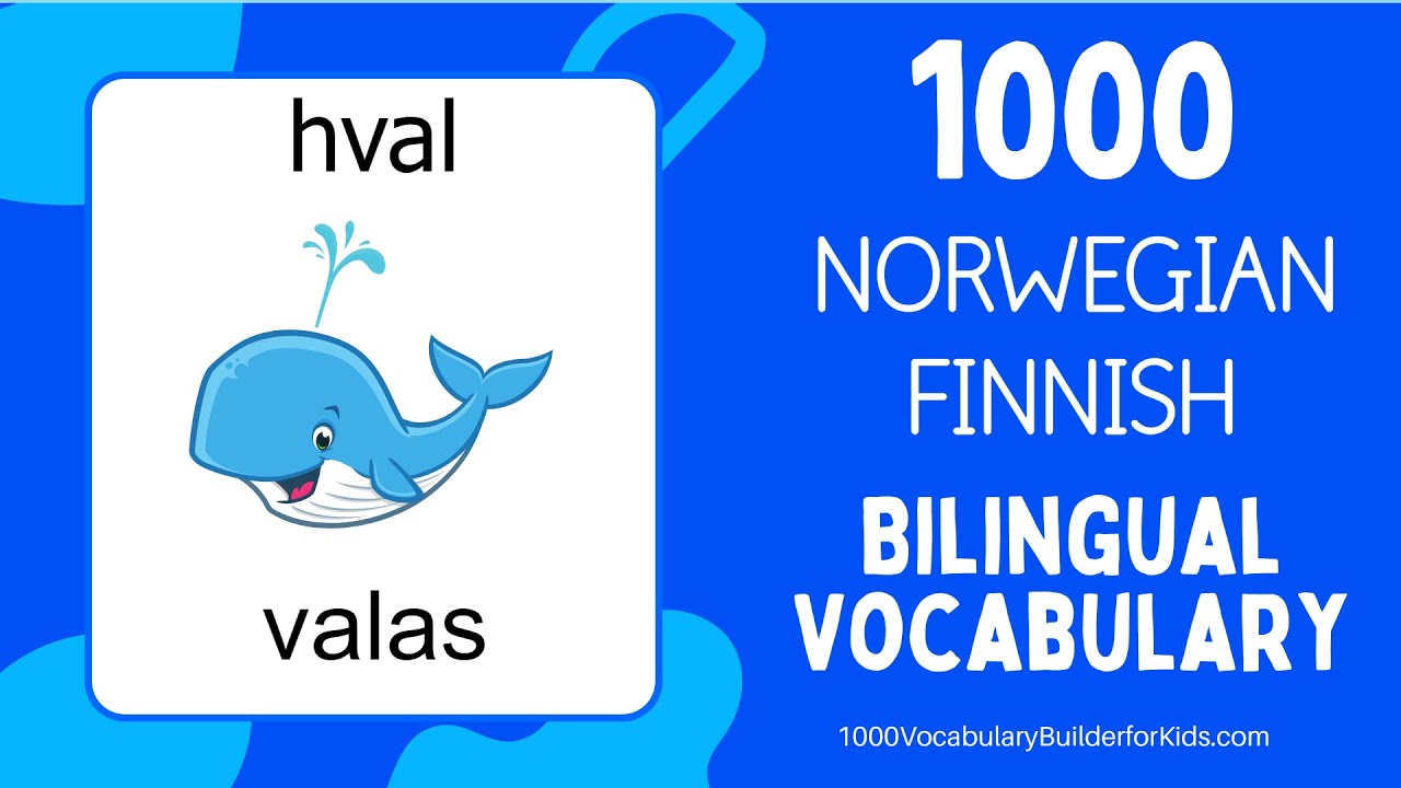 Learn Norwegian Finnish 1000 Bilingual Vocabulary for Beginners   L&aelig;re Norsk Finsk 1