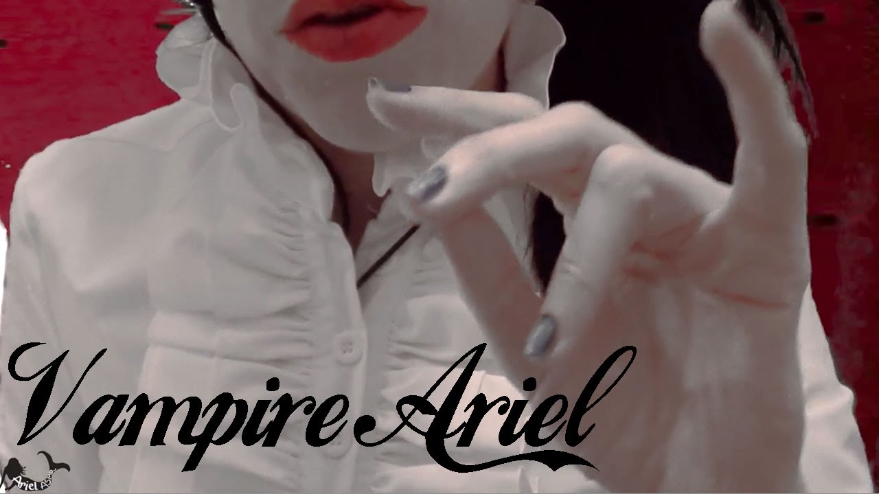 Asmr Ariel Vampire Hair Cut and Neck Nibbles