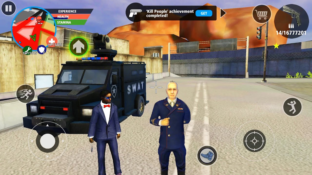 New Gangster Crime | SWAT Car Armored Rescue Vehicle | Naxeex New Game | Android Gameplay