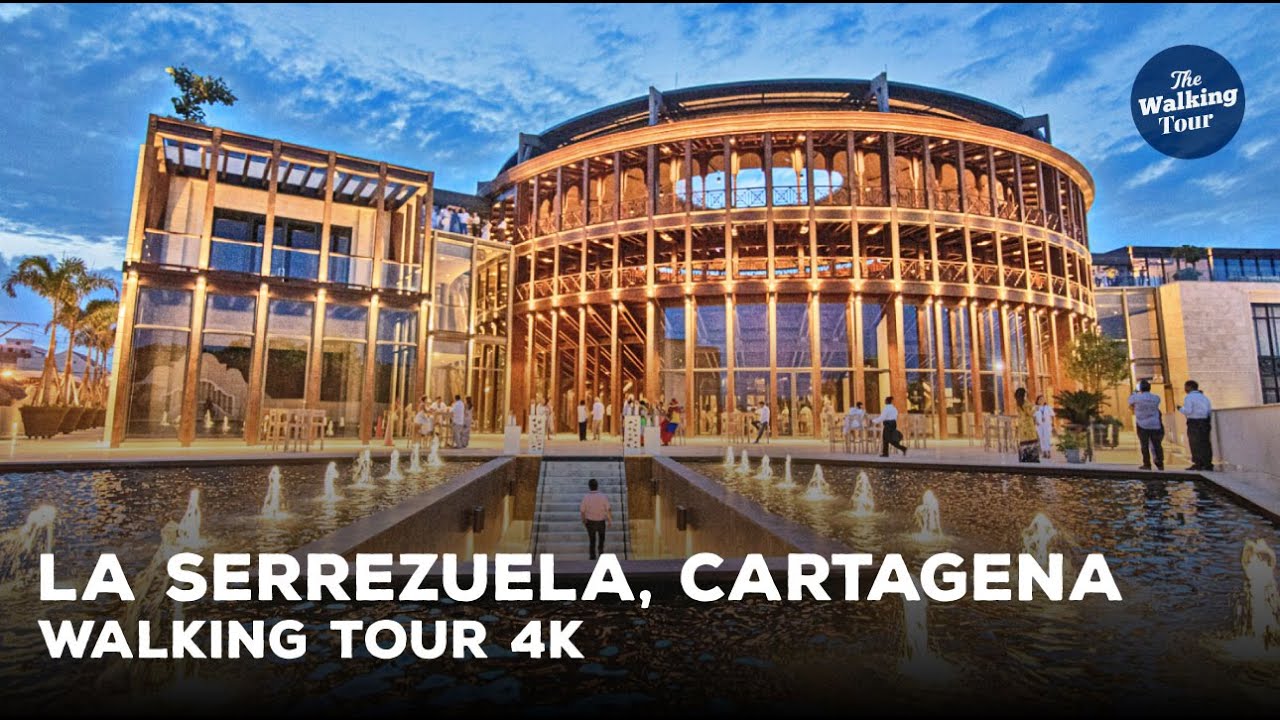 Walking Tour 4K | La Serrezuela, Cartagena - The Most Luxurious Mall of Colombia
