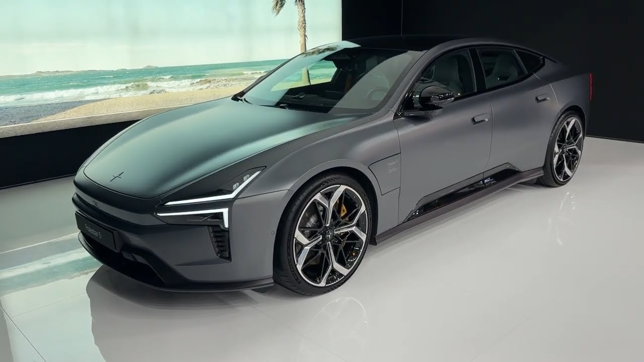 Новый Polestar 5 (2026) – Убийца Porsche? | Обзор 884 л.с. и отсутствия заднего стекла