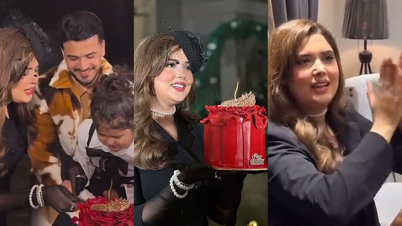Pakistani TikToker Kanwal Aftab Birthday Celerates birthday with Friends and Family #_iqroskii_ 