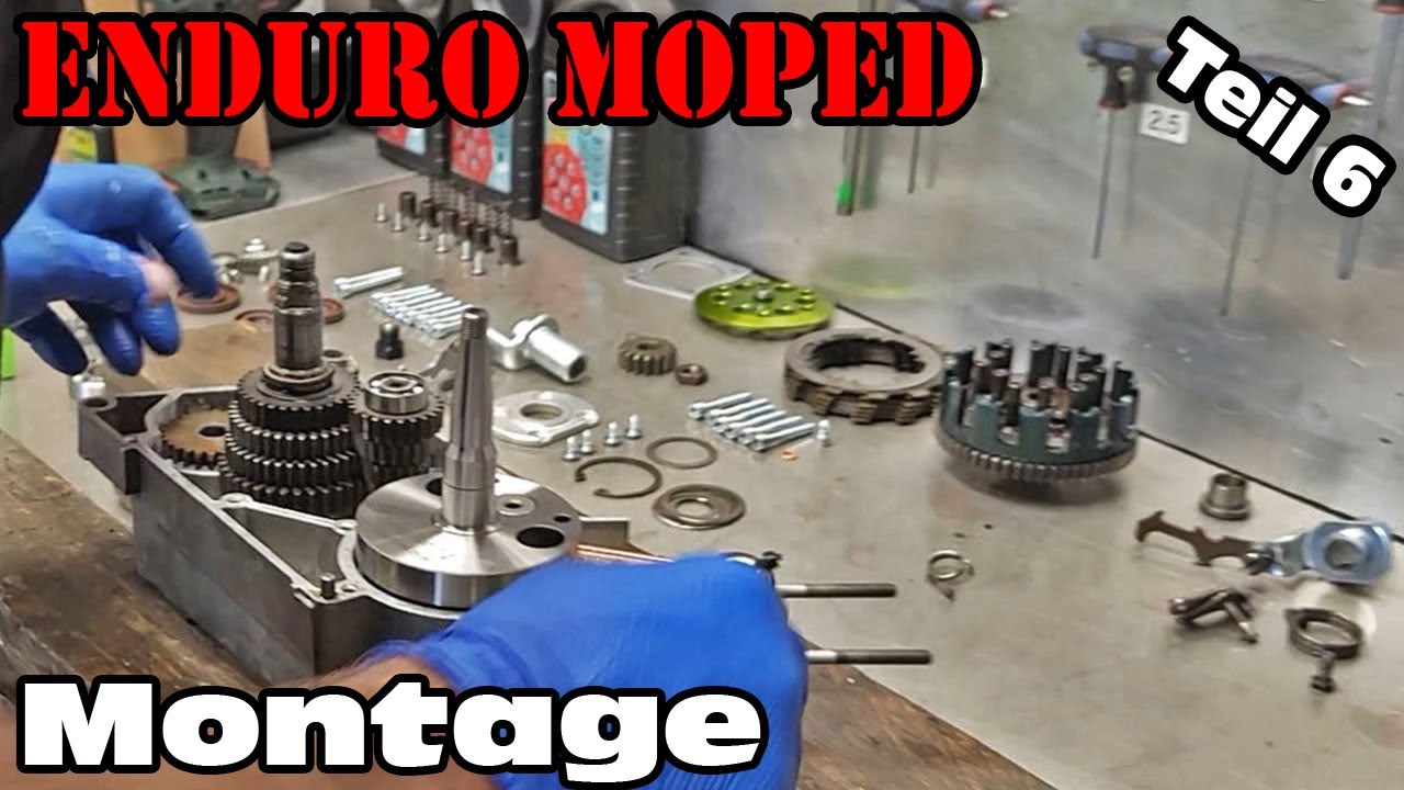 Montage Enduro Motor Teil 6