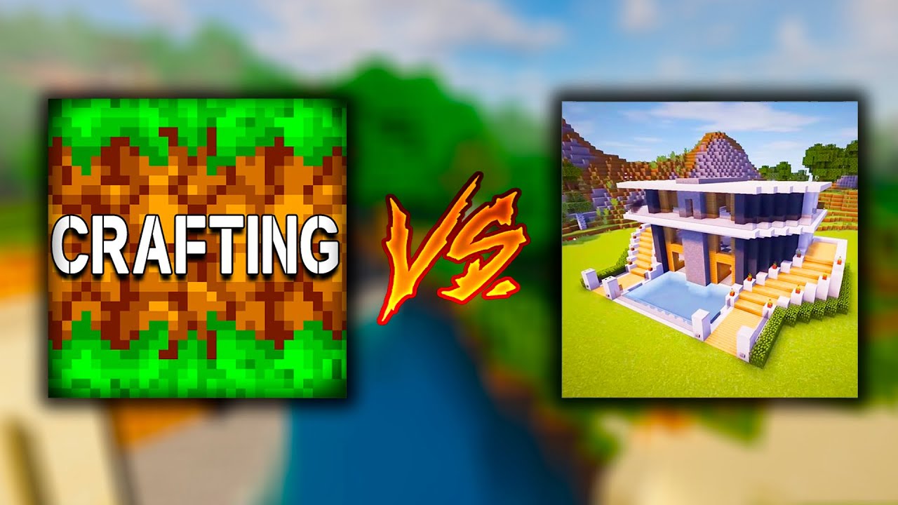 CRAFT AND BUILDING VS CRAFT WORLD MASTER BLOCK 3D