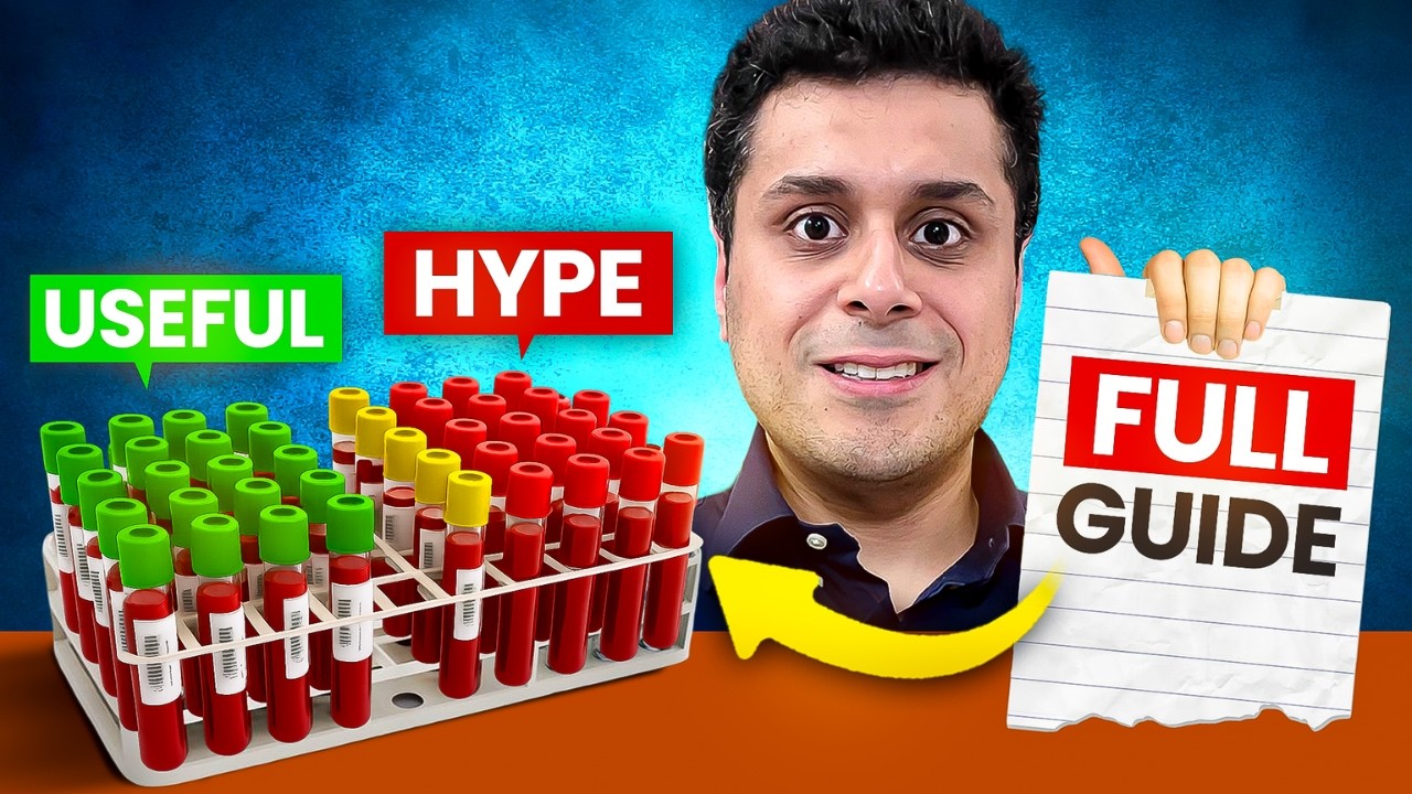 Doctor RANKS Every Health TEST in India (Full body checkup) 🔴🟡🟢