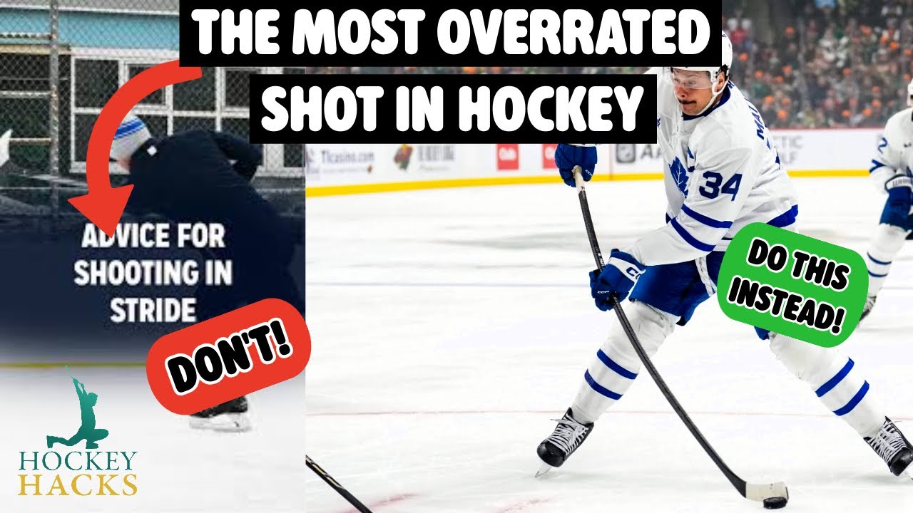 NO MORE SHOOTING IN STRIDE - The most OVERRATED Shot in Hockey