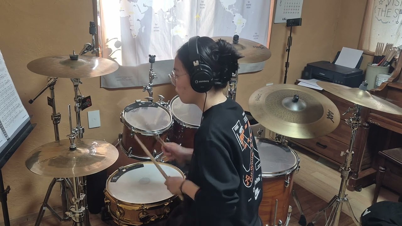 [충주 예성 실용 음악학원] 레슨생  고은성학생  신해철(무한궤도) - 그대에게 드럼 연주영상