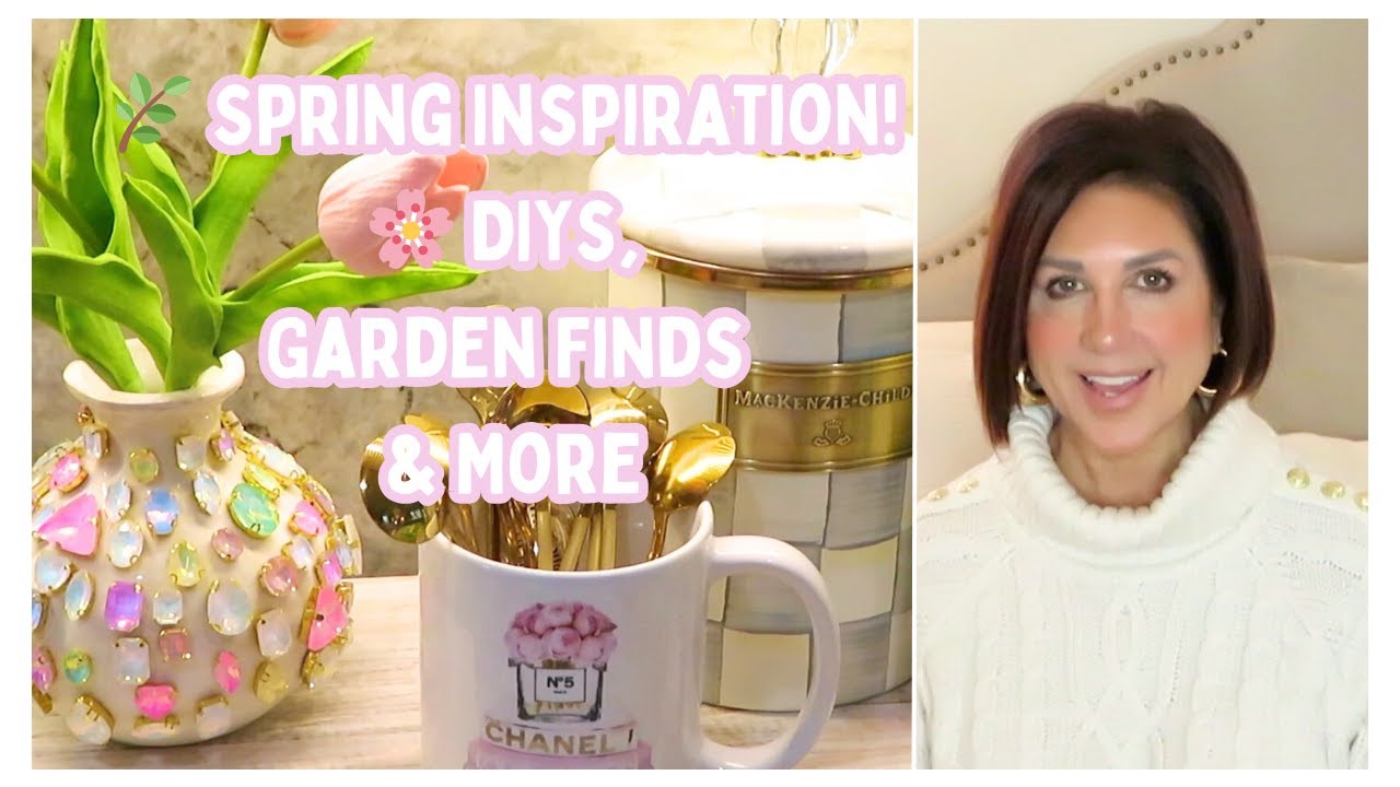 🌸Spring Garden Inspiration & DIY Touches 🌿
