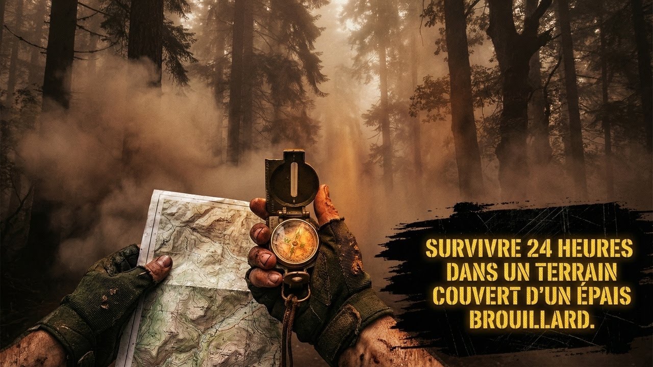 Survivre 24 heures dans un terrain couvert d’un épais brouillard.