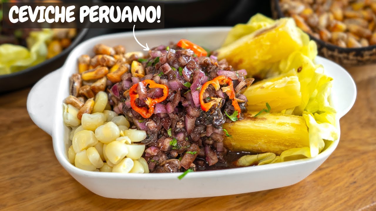 Receta auténtica de ceviche de conchas negras en u toque | Abelca