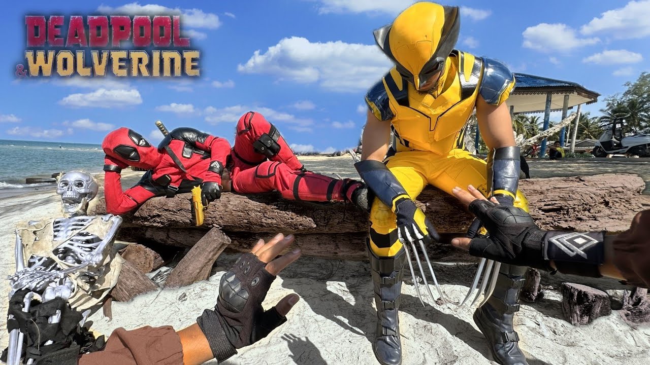 DEADPOOL & WOLVERINE Parkour in real life!