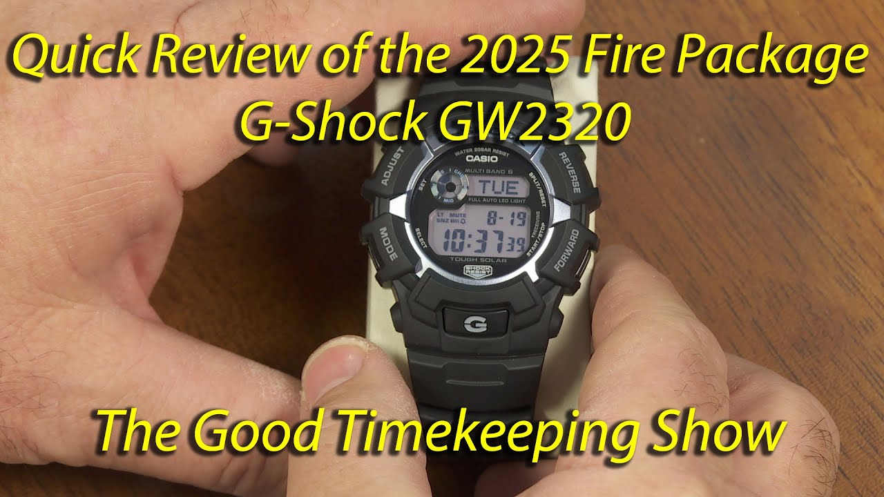 Quick Review of the GW2320FP-1A2 Fire Package Digital G-Shock for 2025