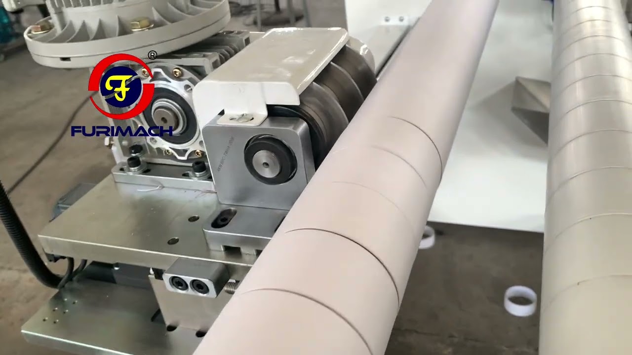 Double Shafts Fully Automatic Paper Core Cutting Machine | Paper Tube Cutter Machine