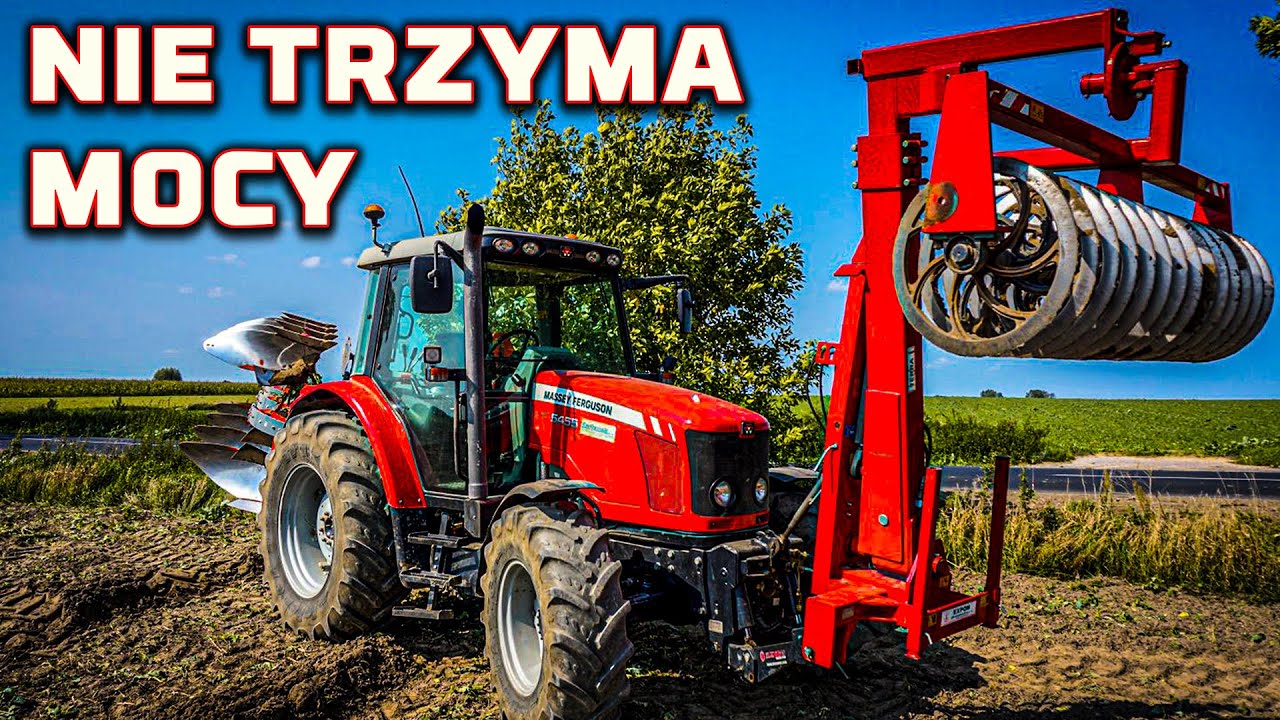 Massey Ferguson nie ma mocy👉INERCOOLER zalany olejem👉Diagnozujemy problem [Korbanek]